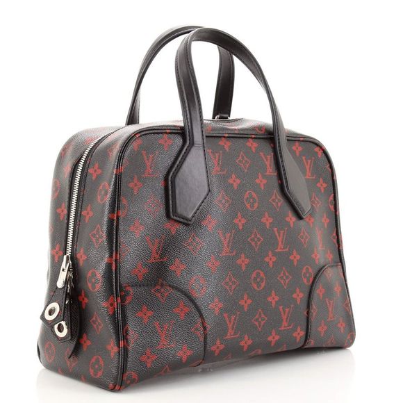 Louis Vuitton Dora Soft Handbag Limited Edition Monogram Infrarouge MM - Picture 2 of 9